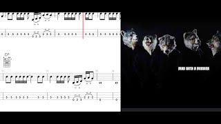 man with a mission - dont lose yourself (bass tab)
