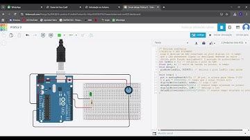 Prática 0 - LED PISCANTE com Potenciômetro  Controle o Tempo e o Brilho no Arduino