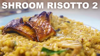 Fancier mushroom risotto (vegan or not)