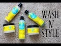 Curls Blueberry Bliss Collection // WASH N' STYLE #6 | Gina Marie
