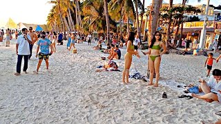 This is BORACAY White Beach Path on June 1 2024