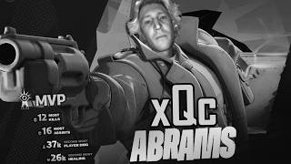 xQc is ADDICTED to Offline Deadlock | Abrams gameplay #4