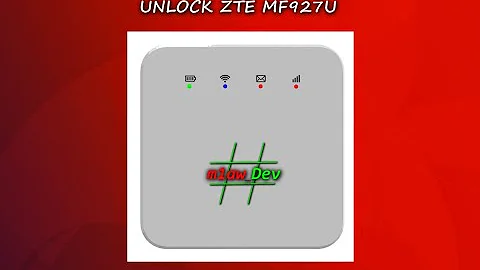 Unlock ZTE MF927U 4G WiFi Router [ All Networks ]