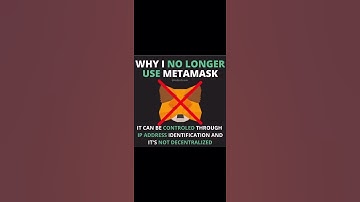 Metamask wallet is not decentralized #metamask #wallet #crypto #decentralized #control #ip #address