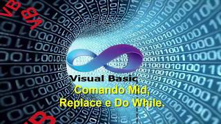 Visual Basic 6.0 - Mid Replace Instr While