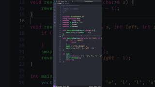 DAILY LEETCODE CHALLENGE #31 | 334. Reverse String #recursive #twopointers