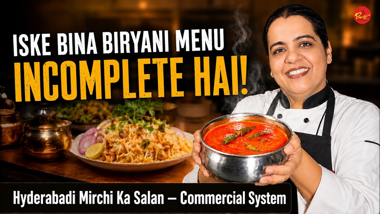 Hyderabadi Mirchi Ka Salan — Biryani Business Ka Missing Piece Finally Revealed!