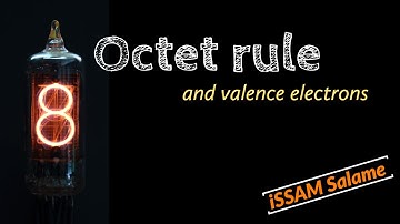 Octet rule and valence electrons