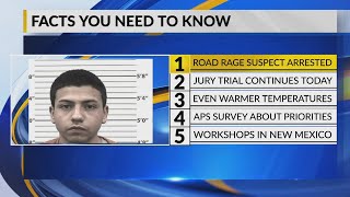 February 26th Morning Rush: APD arrests man in road rage incident