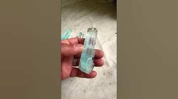 Thumbnail of Beautiful aquamarine crystal from Skardu Pakistan #music #remix #newsong #song #cover #aquamarine