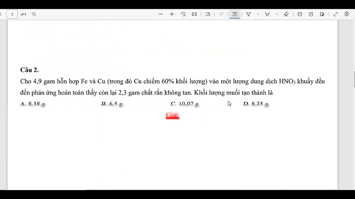 Hóa tan 17 6 gam hỗn hợp fe và cu năm 2024