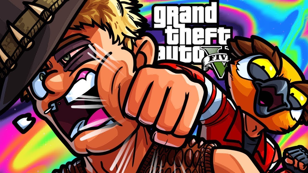 Vanoss Knows How To Leave In STYLE! - GTA 5 Funny Moments