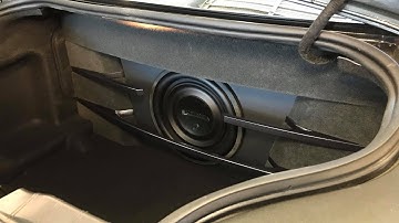 2017 Camaro Custom Stereo speaker adapters how to
