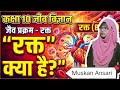 Class 10 Biology: रक्त के भाग और उनके कार्य | RBC WBC Platelets Explained in Hindi”