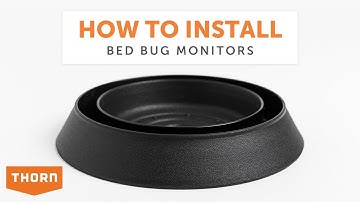 How to Install Bed Bug Monitors