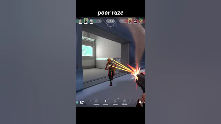 POOR Raze 🤣🤣🤣 #valorant #valorantclutchmoments #valorantclips #clutchmovements #gaming