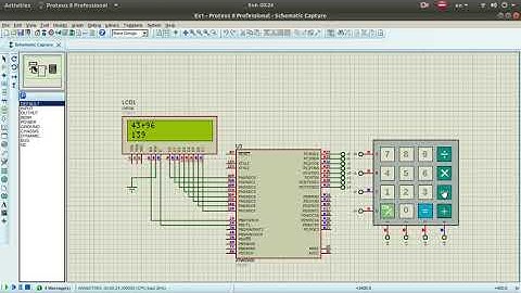 Making simple Calculator using Atmgega 32, Keypad, LCD