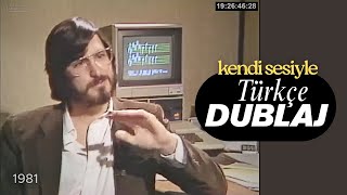 25 Yaşında Steve Jobsın Gelecek Öngörüleri - 1981 Röportajı