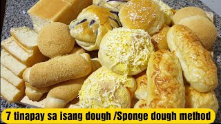 7 kind of Bread in one Dough | Multi purpose dough using Sponge Dough Method | step by step |