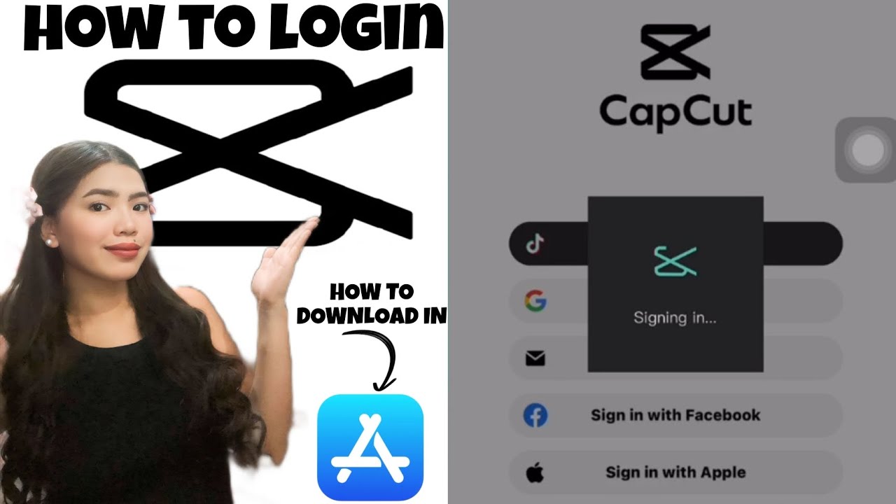 HOW TO SIGN UP IN CAPCUT TAGALOG TUTORIAL 2025 - YouTube