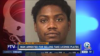 'Tag Man' accused of selling fake license plates, insurance cards in Boynton Beach