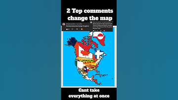 Top comments change North America, part 13 🇺🇲🇨🇦 #geography #mapping #map #countries #flags #america