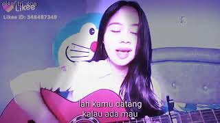 Bagaikan udang di balik batu'..😁😇😮