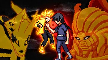 Naruto V3 (all form) (New) VS Itachi (OmHy) in Jump Force Mugen