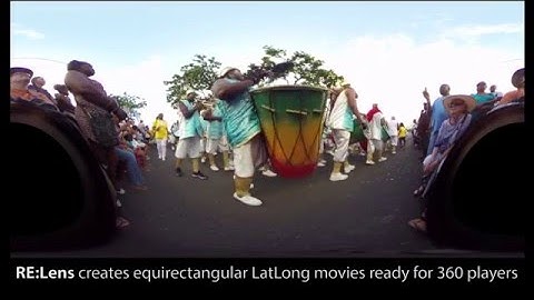 RE:Lens Demo: Converting super fisheye footage for use in 360 viewers