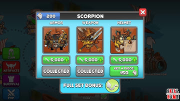 Tiny Gladiators | NEW ARTIFACTS | SCORPION