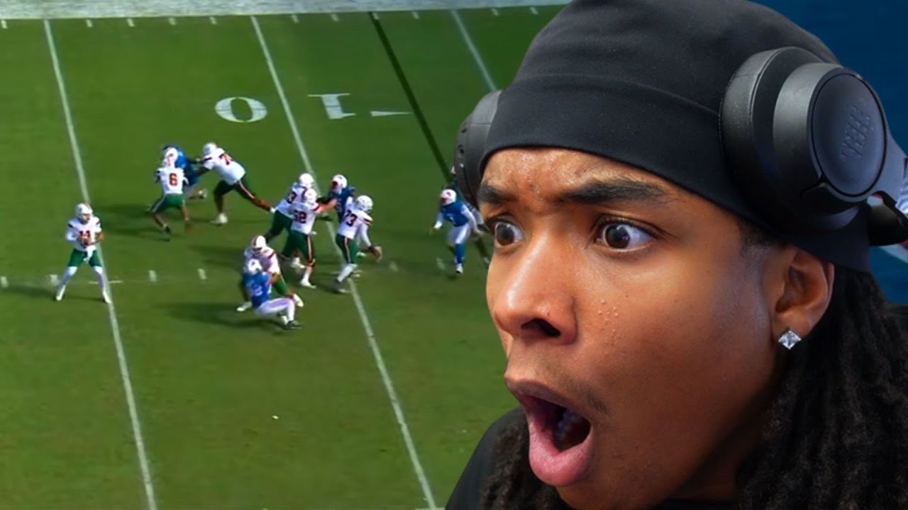 КАРСОН БЕК, ЧТО ЗА ХОРОШО!!!! «Майами» против «ЮМУ» | Полные обзоры матча | ESPN College Football...