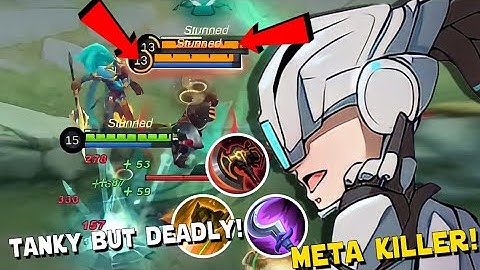 THESE ITEMS WILL MAKE ALPHA DESTROY ALL OP HEROES EASILY! TANKY BUT DEADLY BUILD! BEST BUILD MLBB