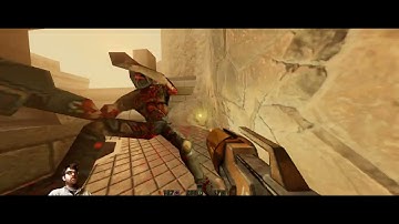 Quake II RTX - Guard House - jail5 @ 4K with scaling Ray Tracing