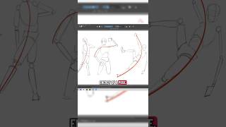 how to level up your stiff poses into dynamic ones #art #tips #tutorials #howto #poses