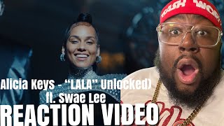 Alicia Keys - LALA (Unlocked) (Official Video) ft. Swae Lee REACTION !!!!!