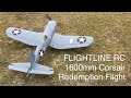 Flightline RC 1600mm Corsair Flight of Redemption (Maiden)