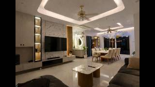 3BHK FLAT INTERIORS ll APARNA ZICON INTERIORS ll LUXURY 3BHK INTERIORS