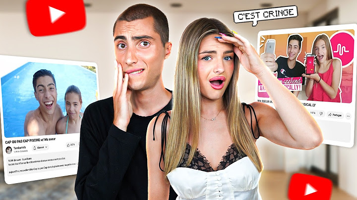 ON RÉAGIT À NOS PREMIÈRES VIDÉOS !