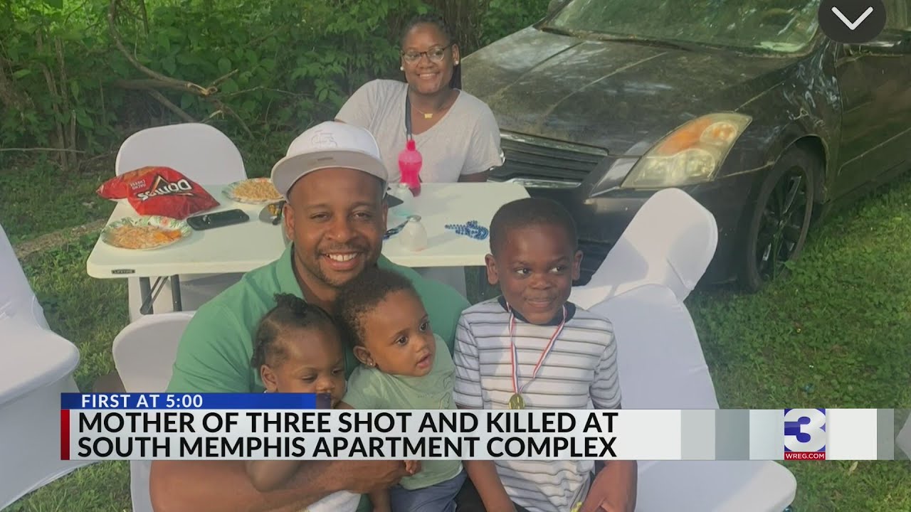 Mother of 3 killed in South Memphis shooting; suspect on the run - YouTube