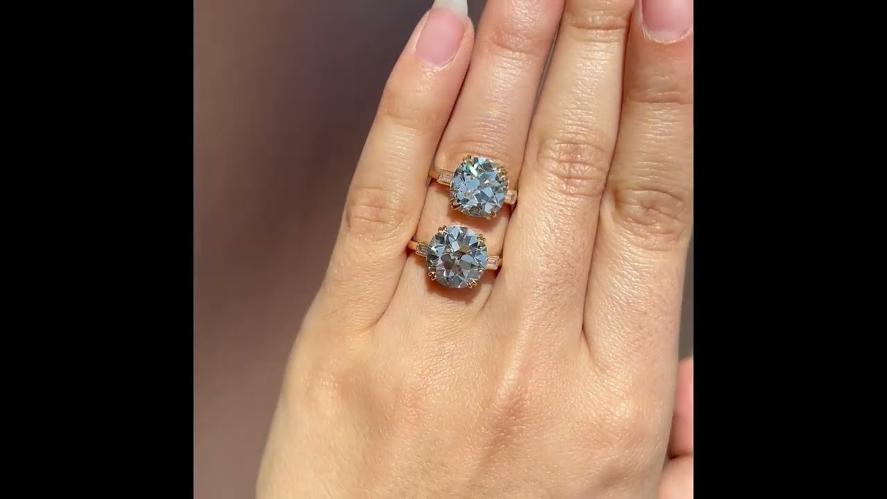 Old Mine Cut vs Old European Cut Diamonds YouTube