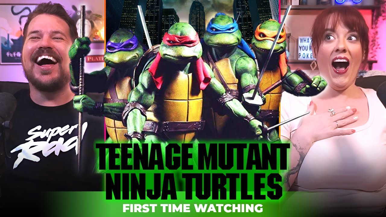 Showing my wife *TEENAGE MUTANT NINJA TURTLES (1990)* First Time Watching Reaction!