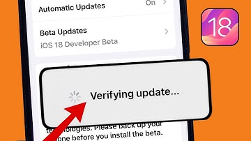 How To Fix iPhone Stuck On "Verifying Update" During Install IOS 18 Beta