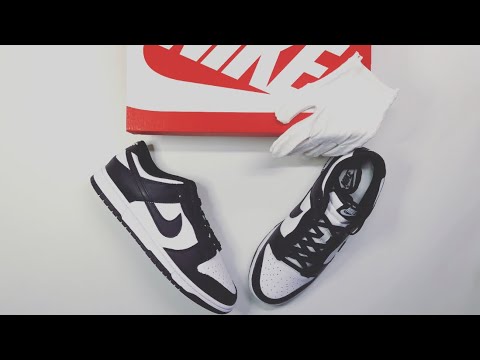 🐼 Nike Dunk low Panda | Unboxing, details - YouTube