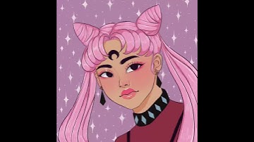 Dark Lady (Sailor Moon) Procreate Speedpaint