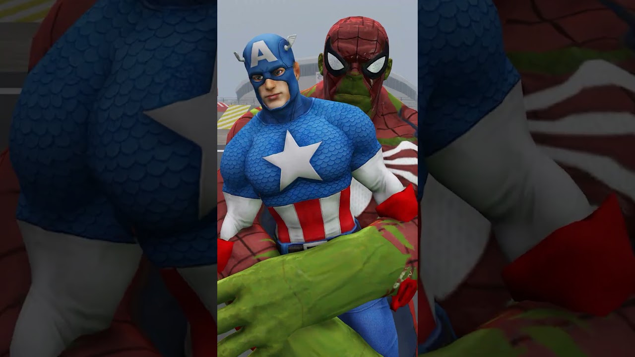 Oh my god what happened to Captain Hulk🧟 Marvel Animation