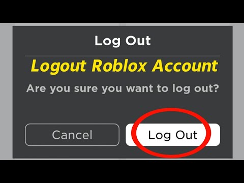 How to Sign Out of Roblox 