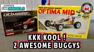 E288: Kyosho KO! Optima Mid Koswork Edition & Retro Looking Dirtmaster Ultima SB (paid promotion)