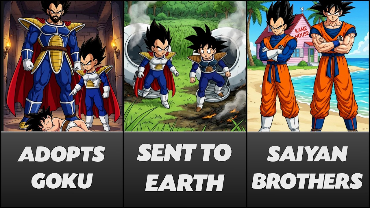 What If Goku and Vegeta Were Brothers?