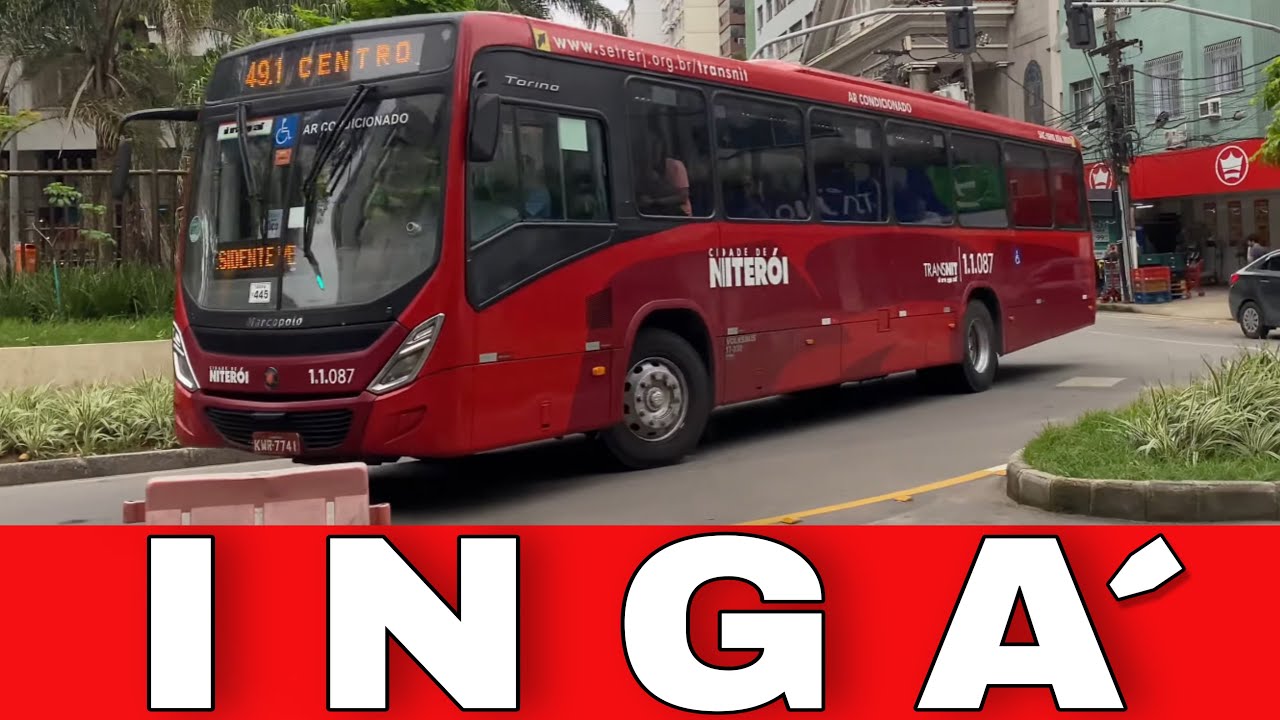 Movimentação de Ônibus #12 - Ingá (Niterói, Rj)