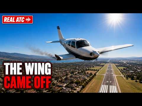 Plane Wing Breaks in Half During Flight..